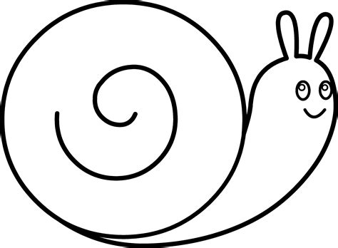 Snail Template Printable